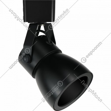 Трековый светильник «ЭРА» TR38-GU10 BK, Б0053308, черный