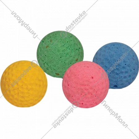 Игрушка для кошек «Triol» Мяч для гольфа, 40 мм, 22131016 25 шт