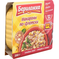 

Консервы"БЕРИЛОЖКА"(макар по-флотск)250г