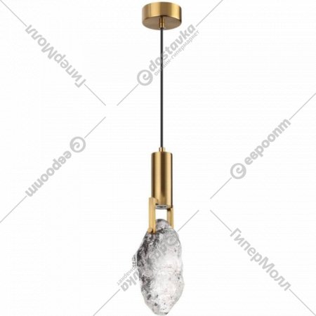Подвесной светильник «Odeon Light» Lia, Midcent ODL23 155, 4372/5L, античная бронза