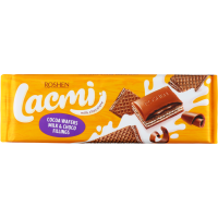 

Шоколад"LACMI"(мол,вафля c какао)265г