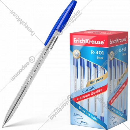Ручка шариковая «ErichKrause» R-301 Classic Stick 1.0, 43184