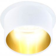Точечный светильник «Ambrella light» TN201, белый/золото, 6.8х5.5 см