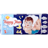 

Подгузники "HAPPY MUM" (юниор, 44 шт)