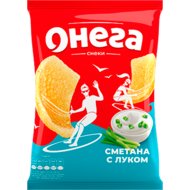 Снеки «Онега» со вкусом сметаны и лука, 70 г