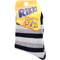 

Носки дет."RIKKI"(сине-сер. полоc)р16-18