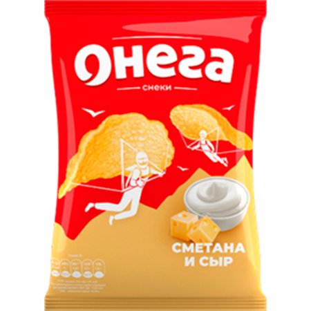 Снеки «Онега» со вкусом сметаны и сыра, 70 г