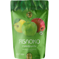 

Яблоко сушеное,"RIVAL"(дой-пак) 150г