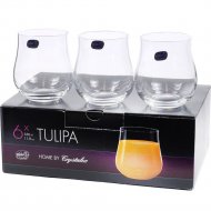 Набор стаканов «Bohemia Crystal» Tulipa, 25300/350
