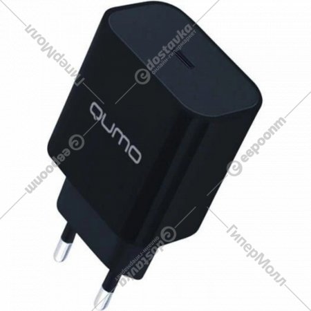 Сетевое зарядное устройство «Qumo» Energy light, Charger 0050, Q32874, черный