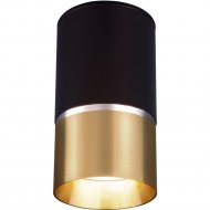 Точечный светильник «Elektrostandard» DLN106 GU10, черный/золото, a047729