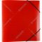 Папка с резинкой «Регистр» А5, Е-20, красный
