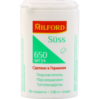 

Заменит.сахара "МИЛФОРД" 650 таб