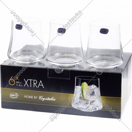 Набор стаканов «Bohemia Crystal» Xtra, 23023/350