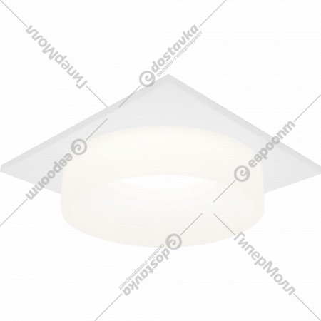 Точечный светильник «Ambrella light» TN1314, белый матовый, 9.2х9.2х4.5 см