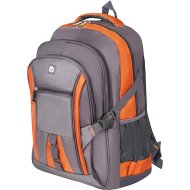 Рюкзак для ноутбука «Brauberg» 224448, серый/оранжевый