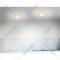 Точечный светильник «Ambrella light» TN193, белый/песок, 8х6 см