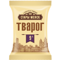 

Творог"СТАРЫ МЕНСК"(флоу-пак,9%)200г
