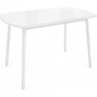 Обеденный стол «Listvig» Винер Mini, белый/белый, 62283, 126х64 см