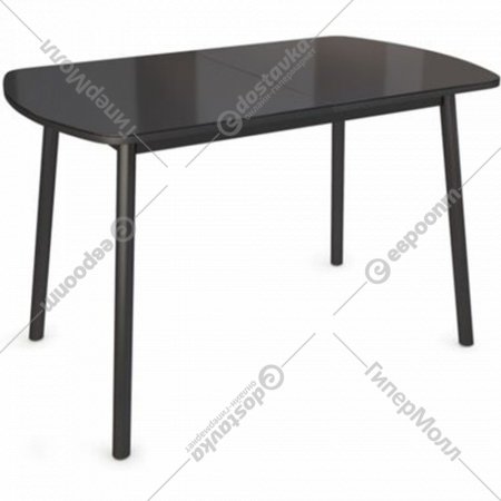 Стол «Listvig» Винер Mini, черный/черный, 62290, 126х64 см