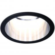 Точечный светильник «Ambrella light» TN212, черный/хром, 6.8х5.7 см