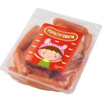 

Сосиски"КАРАПУЗИКИ"(мп,вс/с,птр/у)Юн550г