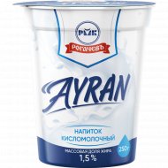 Напиток кисломолочный «Ayran» 1.5%, 250 г