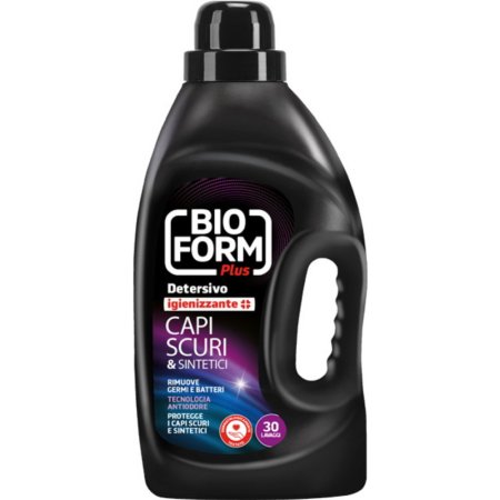 Гель для стирки Bioform Plus для темной и синтетической ткани, 1.625 л