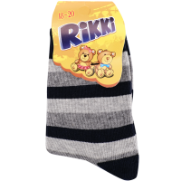 

Носки дет."RIKKI"(син-сер полос)р18-20