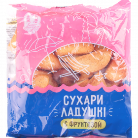 Сухари «Знат­ны Па­ча­сту­на­к» Ла­душ­ки, с фрук­то­зой, 250 г