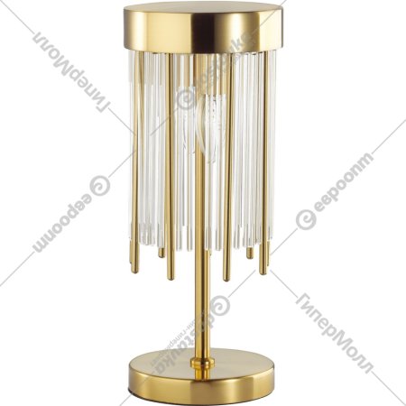 Настольная лампа «Odeon Light» York, Hall ODL21 455, 4788/2T, золото/металл/стекло