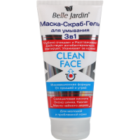 

Скраб+маска+г/у"BJ" CLEAN FACE ,200мл