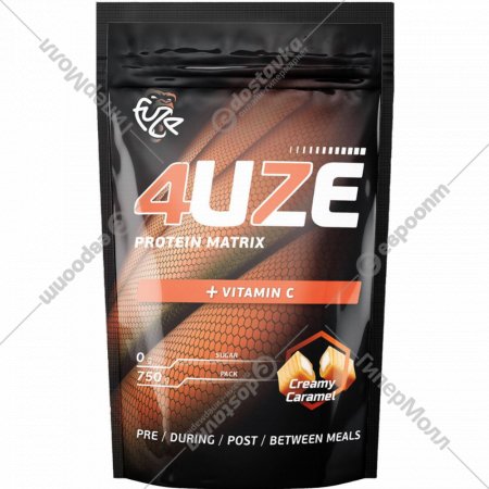 Протеин «PureProtein» Fuze + Creatine, сливочная карамель, 750 г