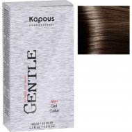 Гель-краска для волос «Kapous» 599, для мужчин, тон 6, 2х40 мл