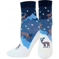 Носки женские Брестские 1137, размер 25, 427 темно-синий меланж