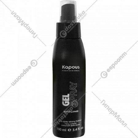 Гель-спрей для волос «Kapous» Styling, 632, сильная фиксация, 100 мл