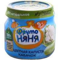 

Пюре "ФРУТОНЯНЯ" (цв.кап/каб) 80 г