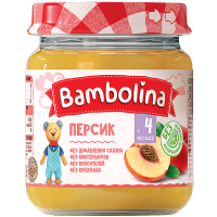 

Пюре д/дет.пит."BAMBOLINA" (персик) 100г