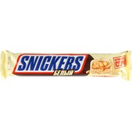 Шоколадный батончик «Snickers» белый, 81 г