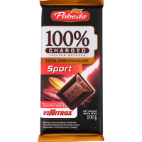 

Шоколад горький"ЧАРЖЕД СПОРТ"100г