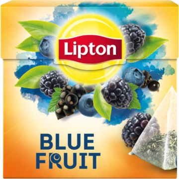 Чай черный «Lipton» голубые ягоды, 20 пакетиков