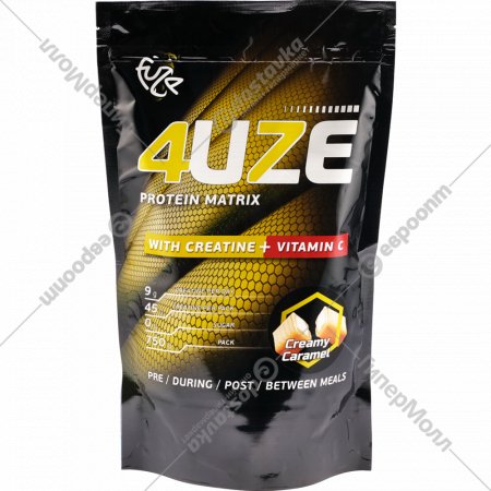 Мультикомпонентный протеин «Fuze + Creatine» сливочная карамель, 750 г