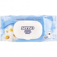 Влажная туалетная бумага «Senso» экстракт ромашки, 100 шт