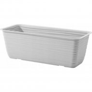 Ящик-кашпо «Formplastic» Sahara, 3180-055, светло-серый, 40 см