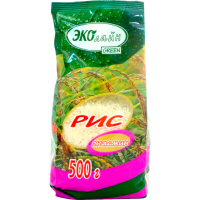 

Крупа рис."ЭКОЛАЙН ГРИН" (жасм.) 0.5 кг