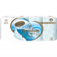 Туалетная бумага «Batist» Морской бриз, трехслойная, 8 рулонов