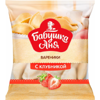 

Вареники "БАБУШКА АНЯ" (клубника) 430г