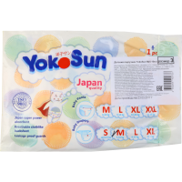 

Подгузники"YOKOSUN"(размер M, 5-10кг)1шт
