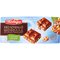 

Шоколад"МОЛОЧНЫЙ"(с лесн.орех)100г
