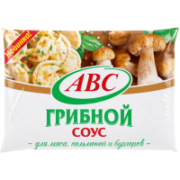 

Соус"АВС"(майонезн.Грибной,п/пак)180г